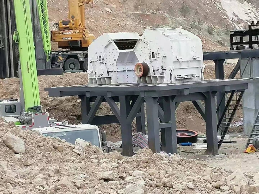 湖南怀化宏创机械承建砂石线现场